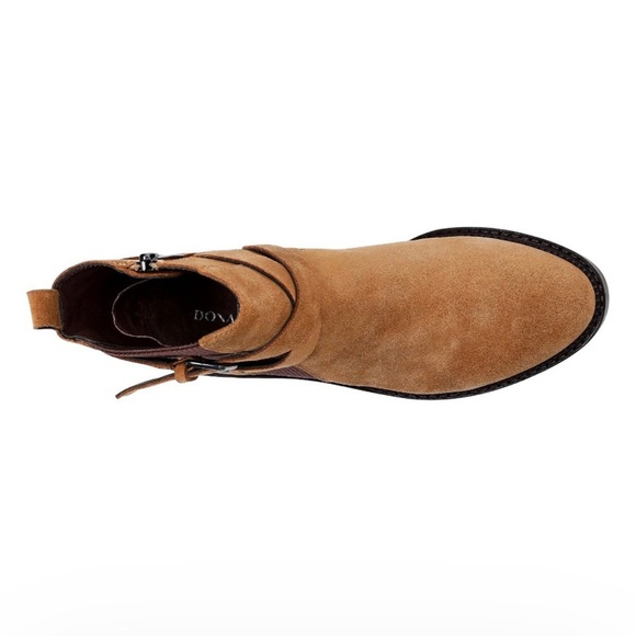 DONALD PLINER Savvy Suede Bootie, Caramel - Picture 4 of 6